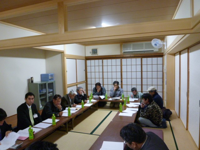 関市平賀第二地区　第18回役員会の写真1