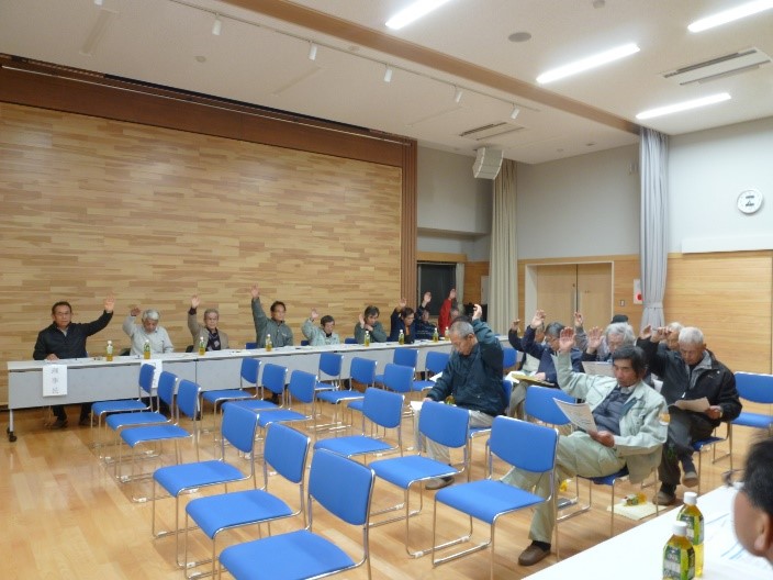 関市平賀第二地区　第１０回総会の写真2