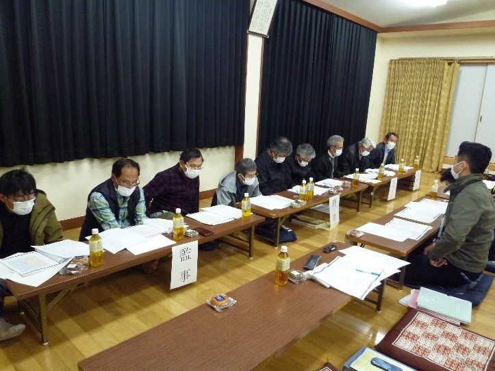 関市平賀第二地区　第４８回理事会の写真1