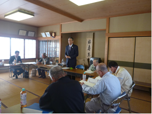 羽島市平方第二地区　第24回理事会の写真1