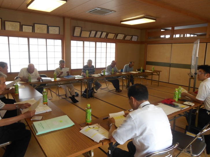 羽島市平方第二地区　第35回理事会の写真2