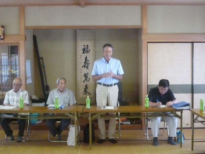 羽島市平方第二地区　第36回理事会の写真1