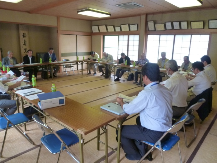 羽島市平方第二地区　第37回理事会の写真1