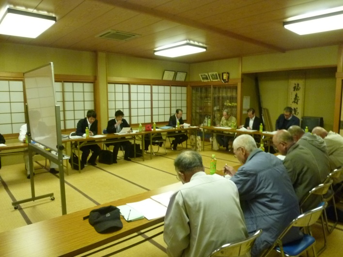 羽島市平方第二地区　第38回理事会の写真1