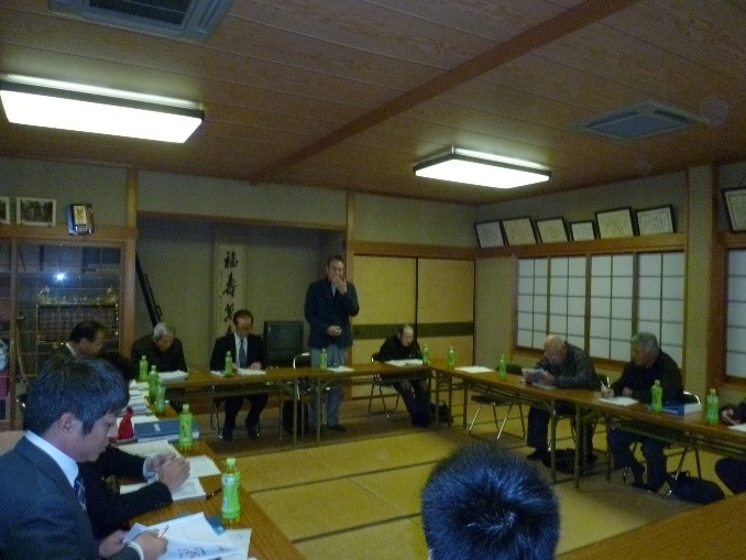 羽島市平方第二地区　第39回理事会の写真1