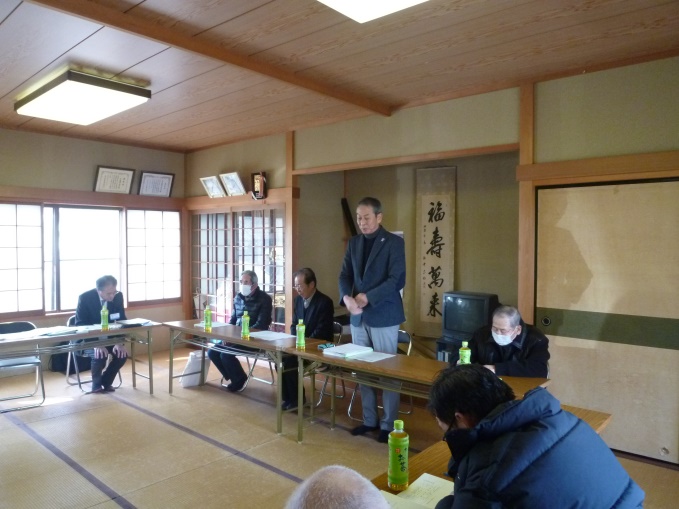 羽島市平方第二地区　第40回理事会の写真1