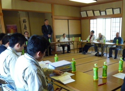 羽島市平方第二地区　第42回理事会の写真1