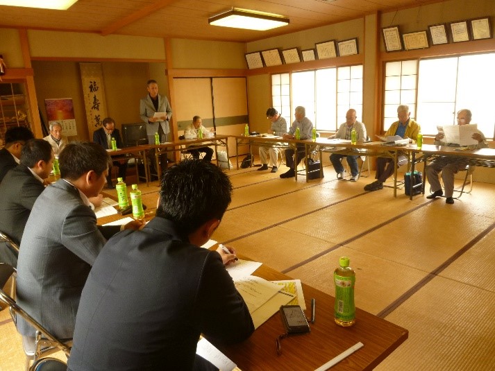 羽島市平方第二地区　第４３回理事会の写真1
