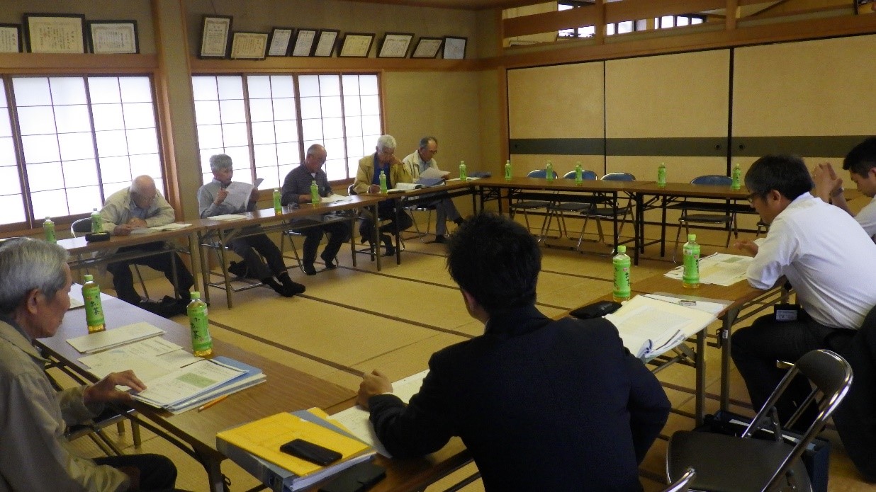 羽島市平方第二地区　第44回理事会の写真1