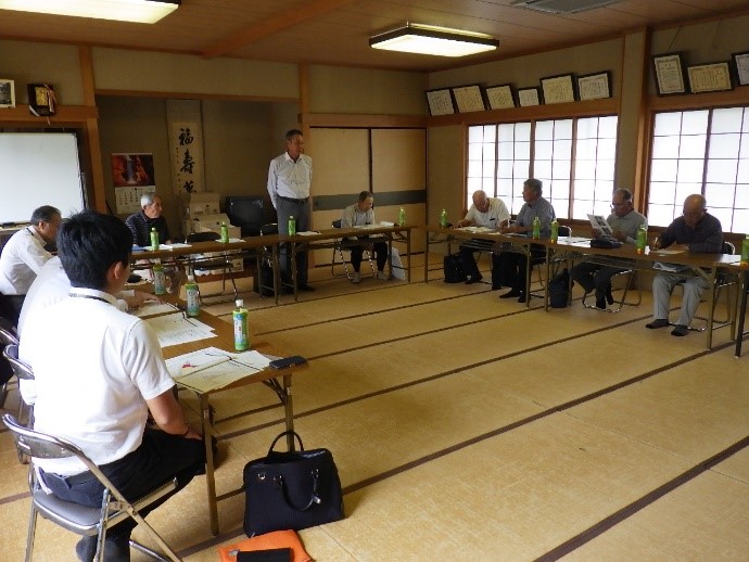羽島市平方第二地区　第46回理事会の写真1