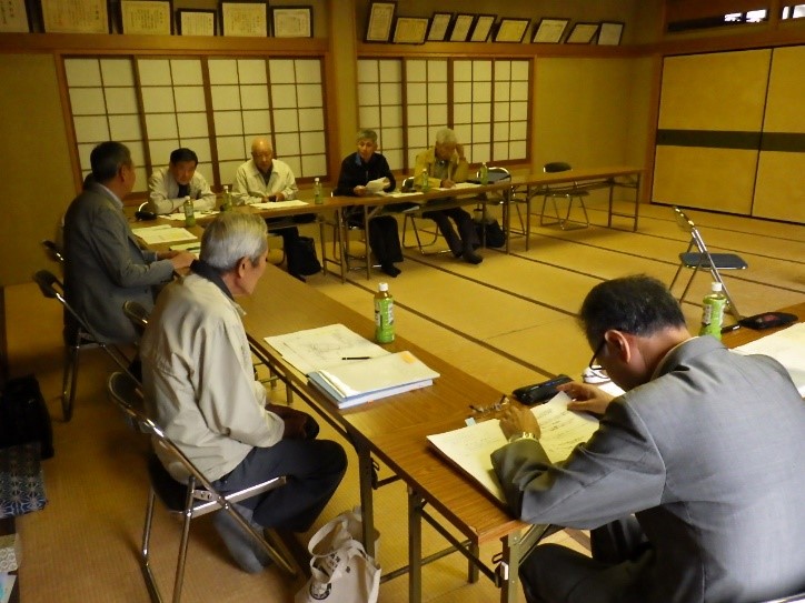 羽島市平方第二地区　第47回理事会の写真1