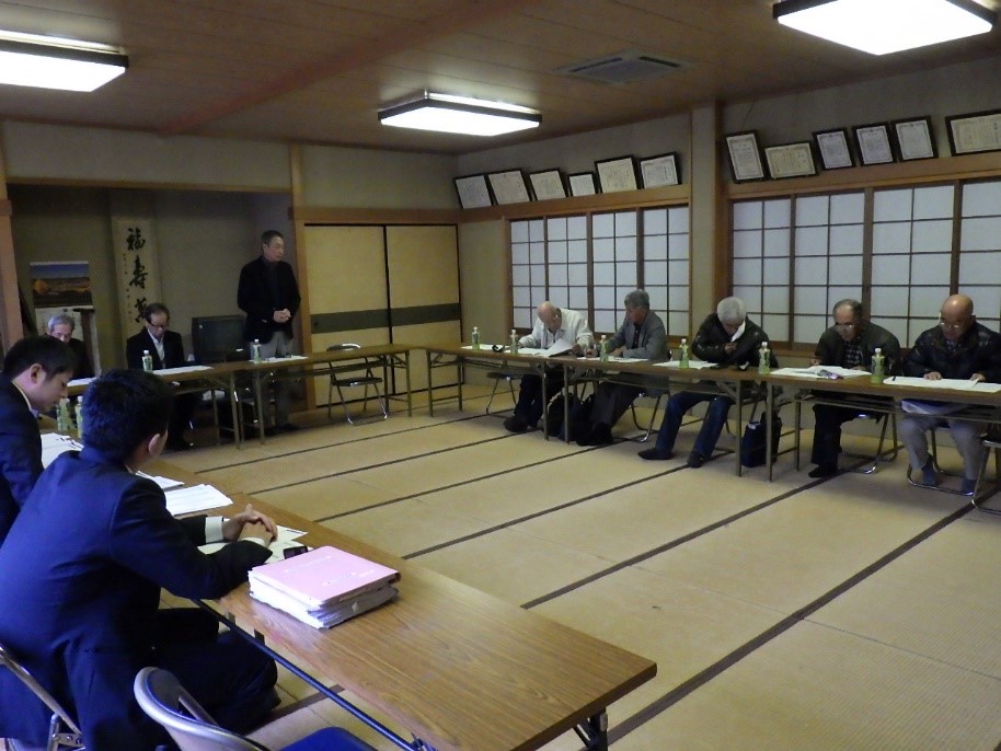 羽島市平方第二地区　第48回理事会の写真1