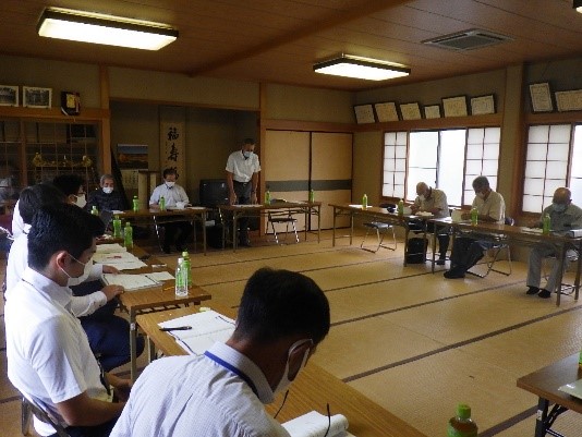 羽島市平方第二地区　第56回理事会の写真1