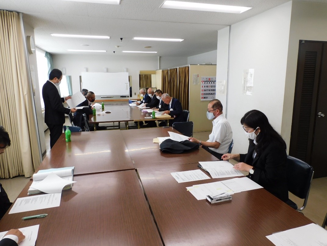 神戸町西座倉地区　第1回理事会の写真1