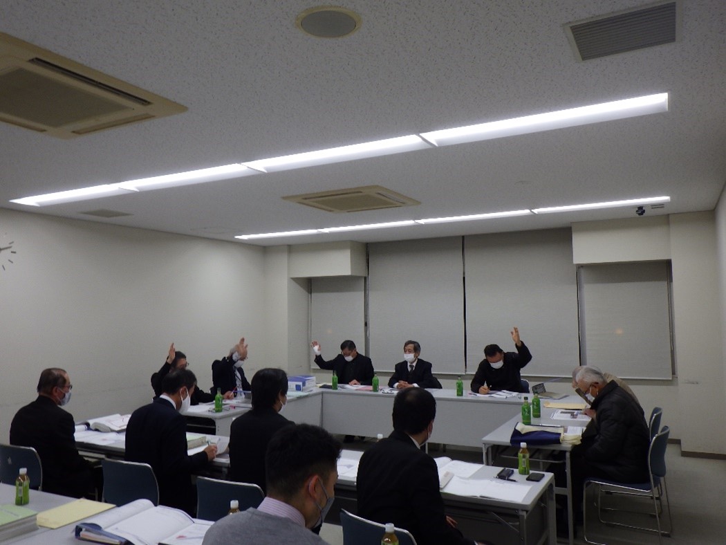 神戸町西座倉地区　第4回理事会の写真1