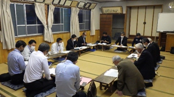 神戸町西座倉地区　第７回理事会の写真2