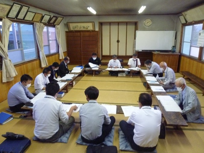 神戸町西座倉地区　第８回理事会の写真2