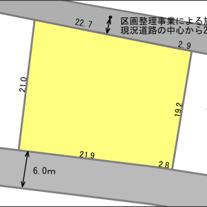 岐阜市鷺山中洙地区　保留地No.24