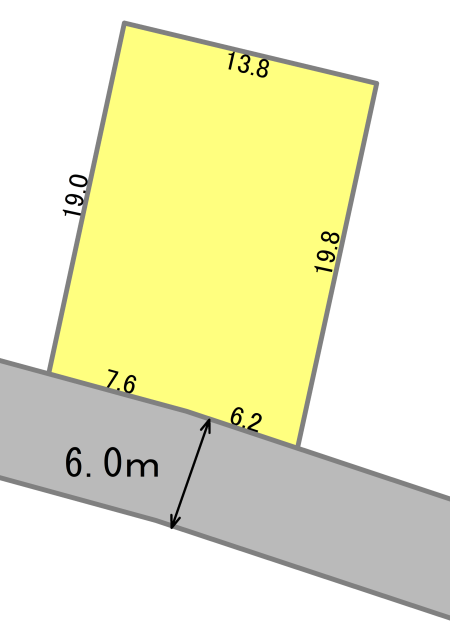 岐阜市鷺山中洙地区　保留地No.21写真1